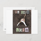 猫熱狂する ポストカード (正面/裏面)