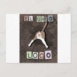 猫熱狂する ポストカード