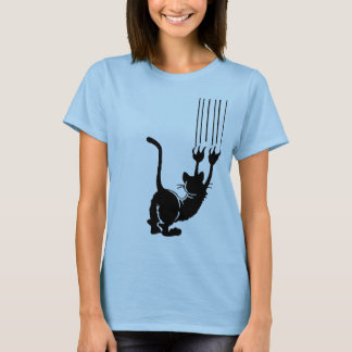 猫熱狂する Tシャツ