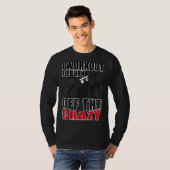 猫熱狂するIトレーニングがジム体を燃え熱狂する尽くす Tシャツ (正面フル)