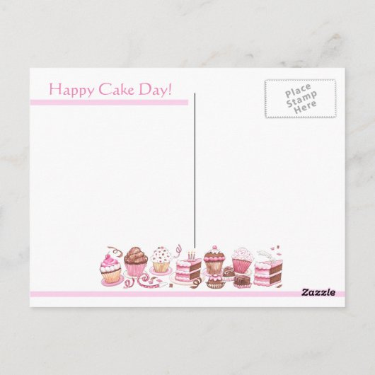 猫爆弾ハッピーバースデー葉書 ポストカード (裏面)