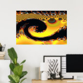 猫爪 ポスター (ホームオフィス)