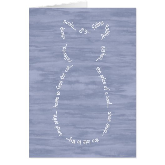 猫物語カード (正面)