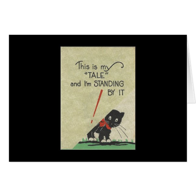 猫物語カード (正面横)