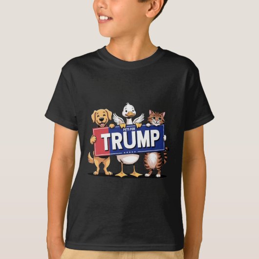 猫犬のトランプ用ペット Tシャツ (正面)