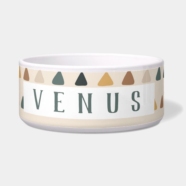 猫犬カラフル ボウル (正面)