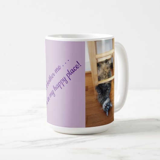 猫犬ペットハッピープレイス写真 コーヒーマグカップ (正面右)