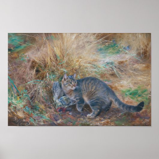 猫狩りアターツレドーブブルーノリレジェフォス ポスター (正面)