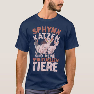 猫猫は私のスピリチュアル動物の猫娘 Tシャツ