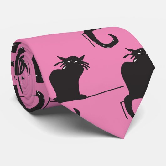 猫猫レディ ネクタイ (ロール)