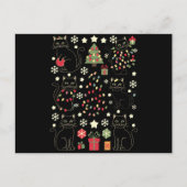 猫猫好きのプレゼント ポストカード (正面)