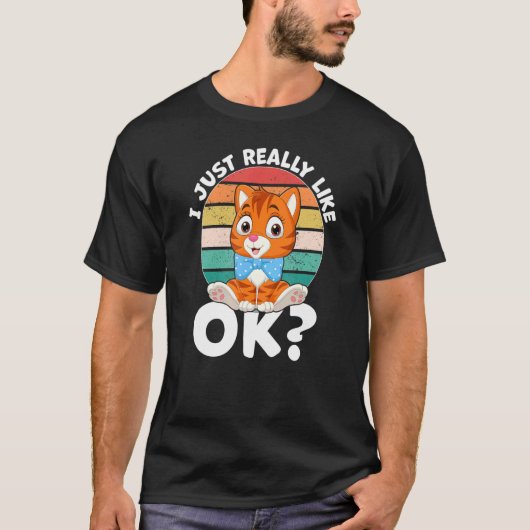 猫猫子猫が好き Tシャツ (正面)