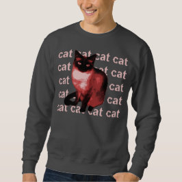 猫猫猫猫 スウェットシャツ