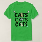 猫猫1 Tシャツ (デザイン正面)