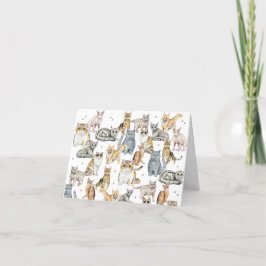 猫猫 サンキューカード