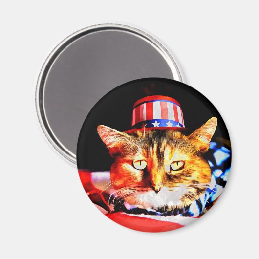 猫猫 マグネット (正面/裏面)