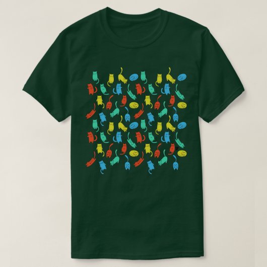 猫猫 Tシャツ (デザイン正面)
