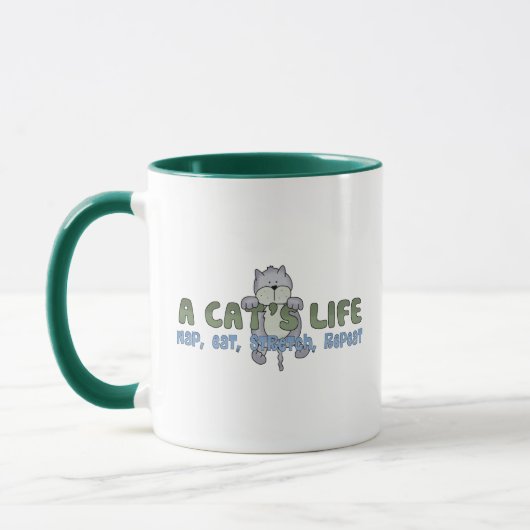 猫生活 マグカップ (左)