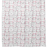 猫用おもしろいカーテンのシャワー浴用カーテン シャワーカーテン (正面)