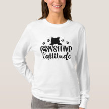 猫用おもしろい引用文Tシャツ