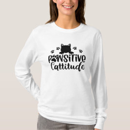 猫用おもしろい引用文Tシャツ Tシャツ