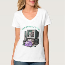 猫用おもしろい猫好きTシャツ