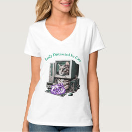 猫用おもしろい猫好きTシャツ Tシャツ