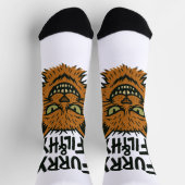 猫用のソックス「毛皮と汚れ」 ソックス (上部)