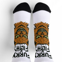 猫用のソックス「毛皮と汚れ」