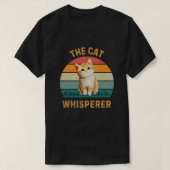 猫用の泡立て Tシャツ (デザイン正面)