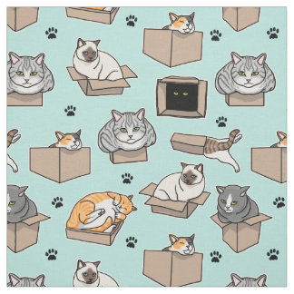 猫用の箱もしに入れて座って色おもしろいを選ぶ ファブリック