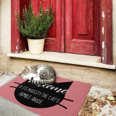 猫用ウェルカムマット ドアマット