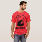 猫用ガーデニング Tシャツ (正面フル)