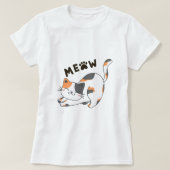 猫用シャツ Tシャツ (デザイン正面)