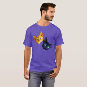 猫用シャツ Tシャツ (正面フル)