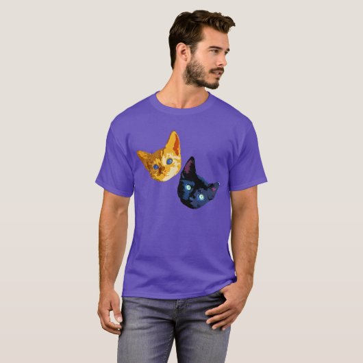 猫用シャツ Tシャツ (正面フル)