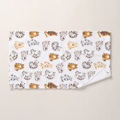 猫用タオル掛け バスタオルセット (ハンドタオル)