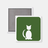 猫用トイレ マグネット (正面/裏面)