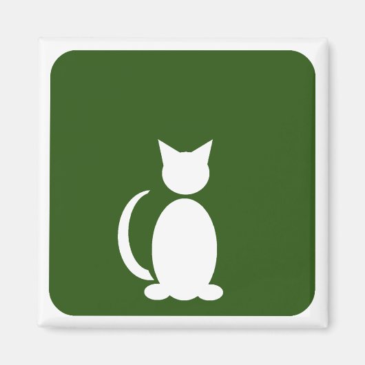 猫用トイレ マグネット (正面)