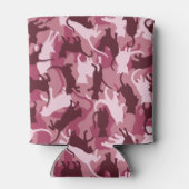 猫用ピンクカモフラージュ 缶クーラー (裏面)