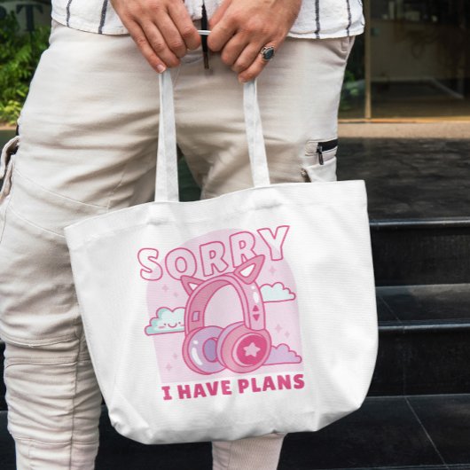 猫用ヘッドフォン トートバッグ