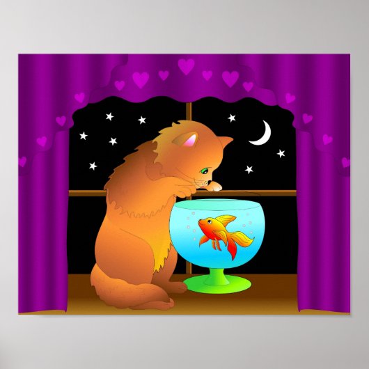 猫用ポスター ポスター (正面)