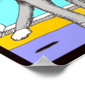 猫用ポス離れタ ポスター (角)