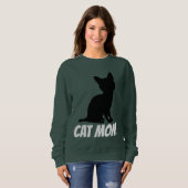 猫用マママスウェットシャツTシャツ スウェットシャツ (正面フル)