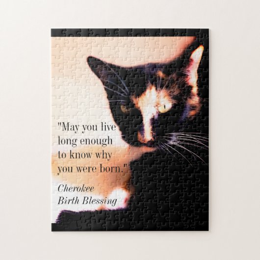 猫用メッセンジャー ジグソーパズル (縦)