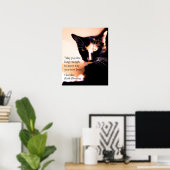 猫用メッセンジャー ポスター (ホームオフィス)