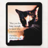 猫用メッセンジャー マウスパッド (正面)