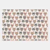 猫用ラッピング紙シート ラッピングペーパーシート (正面)