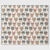 猫用ラッピング紙 ラッピングペーパー (フラット)