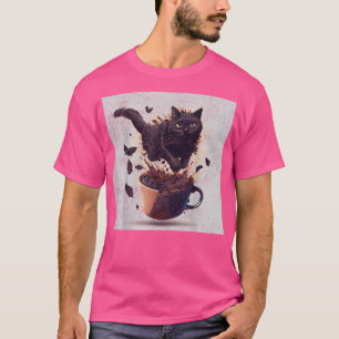 猫用ロボットフランスのフライ Tシャツ